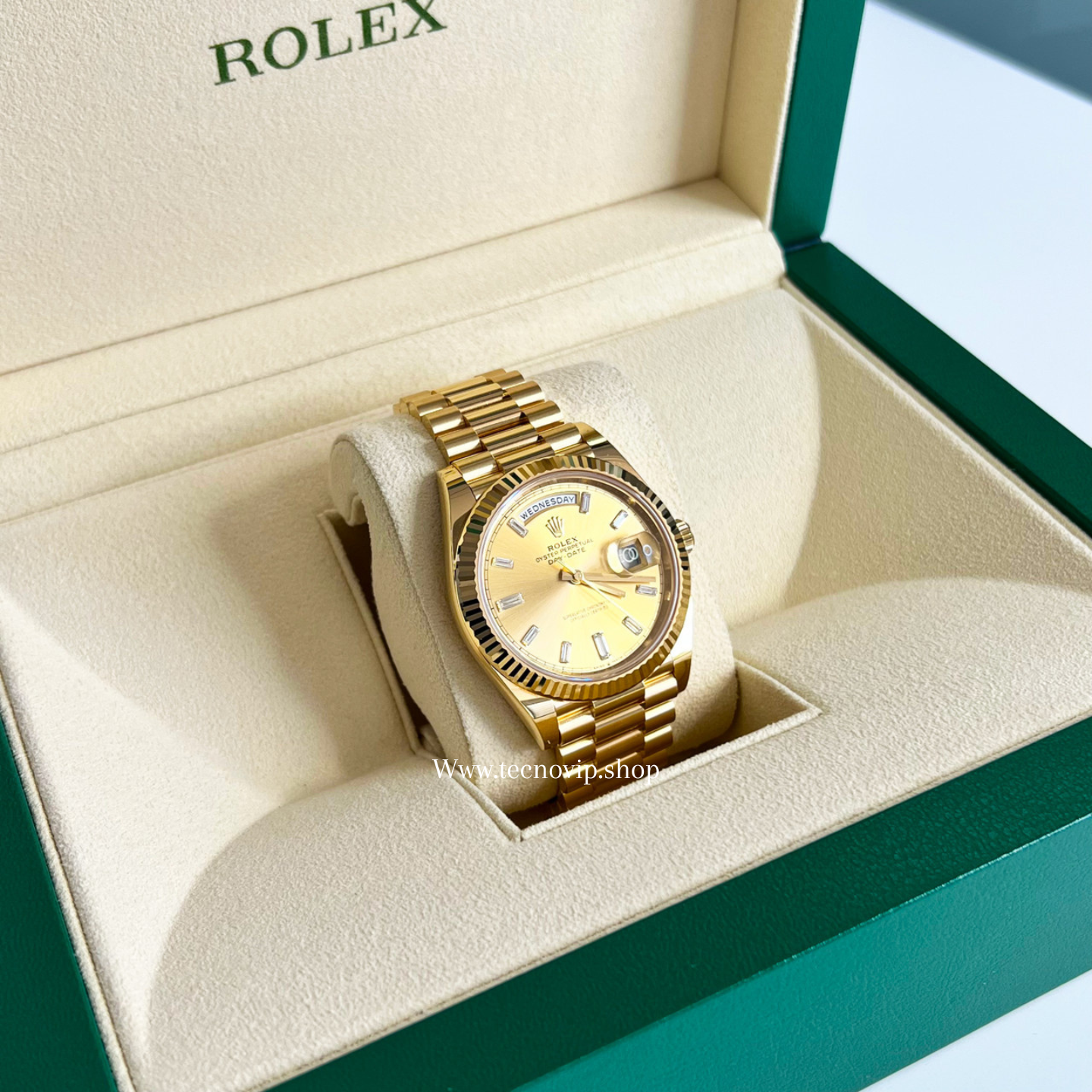 ROLEX DAYDATE GOLD AND GOLD FULL SET AAA+