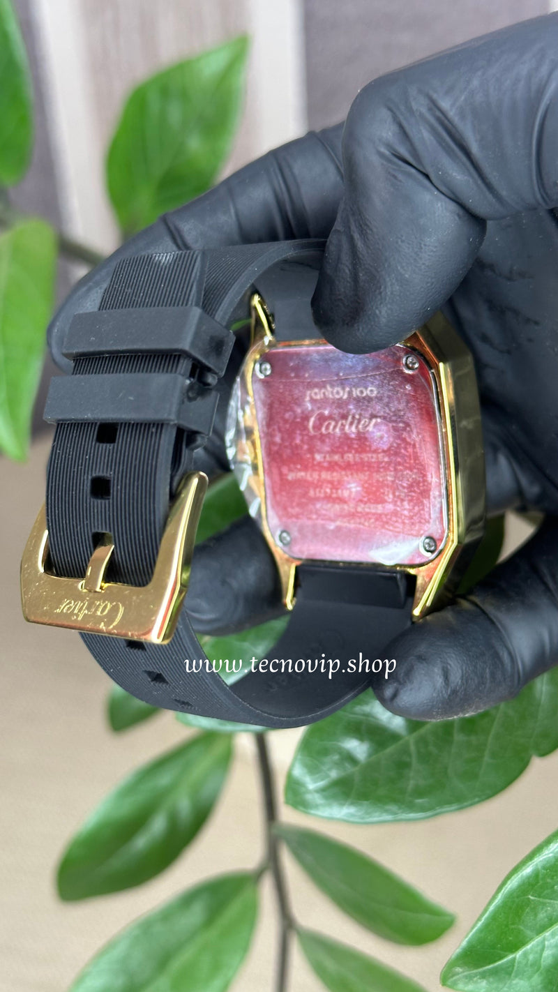 CARTIER SANTOS WHITE GOLD