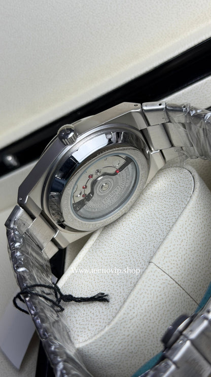 TISSOT PRX SILVER AND WHITE OPENBACK SEMIAUTOMÁTICO