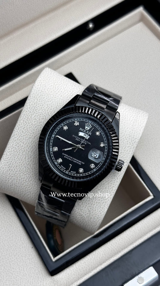 ROLEX DAYDATE BLACK SEMIAUTOMÁTICO
