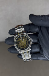 ROLEX SKELETON PLATA (AUTOMATICO) OF