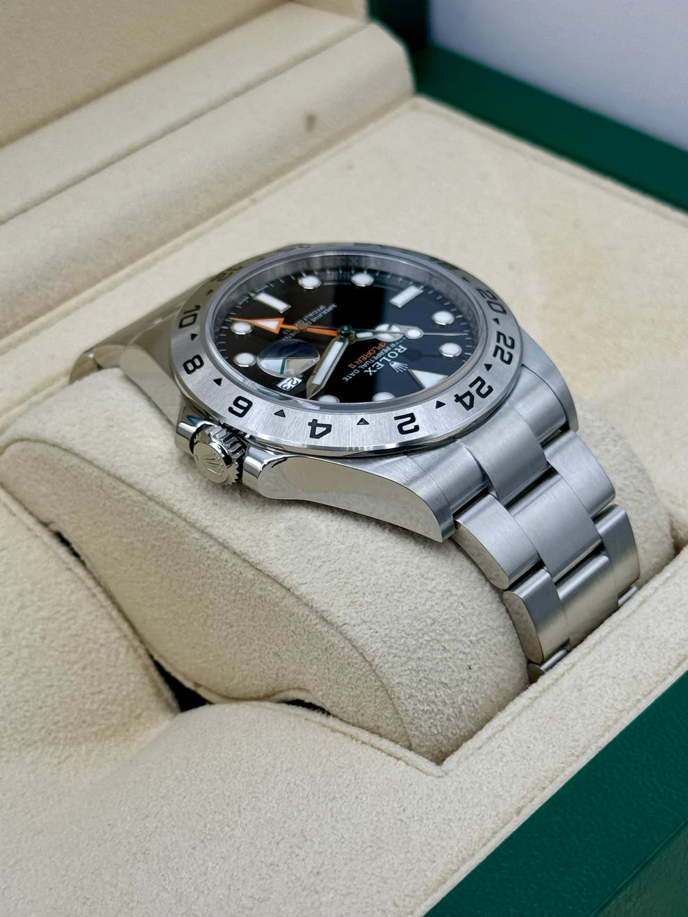 ROLEX EXPLORER II SILVER AND BLACK FULL SET AAA+