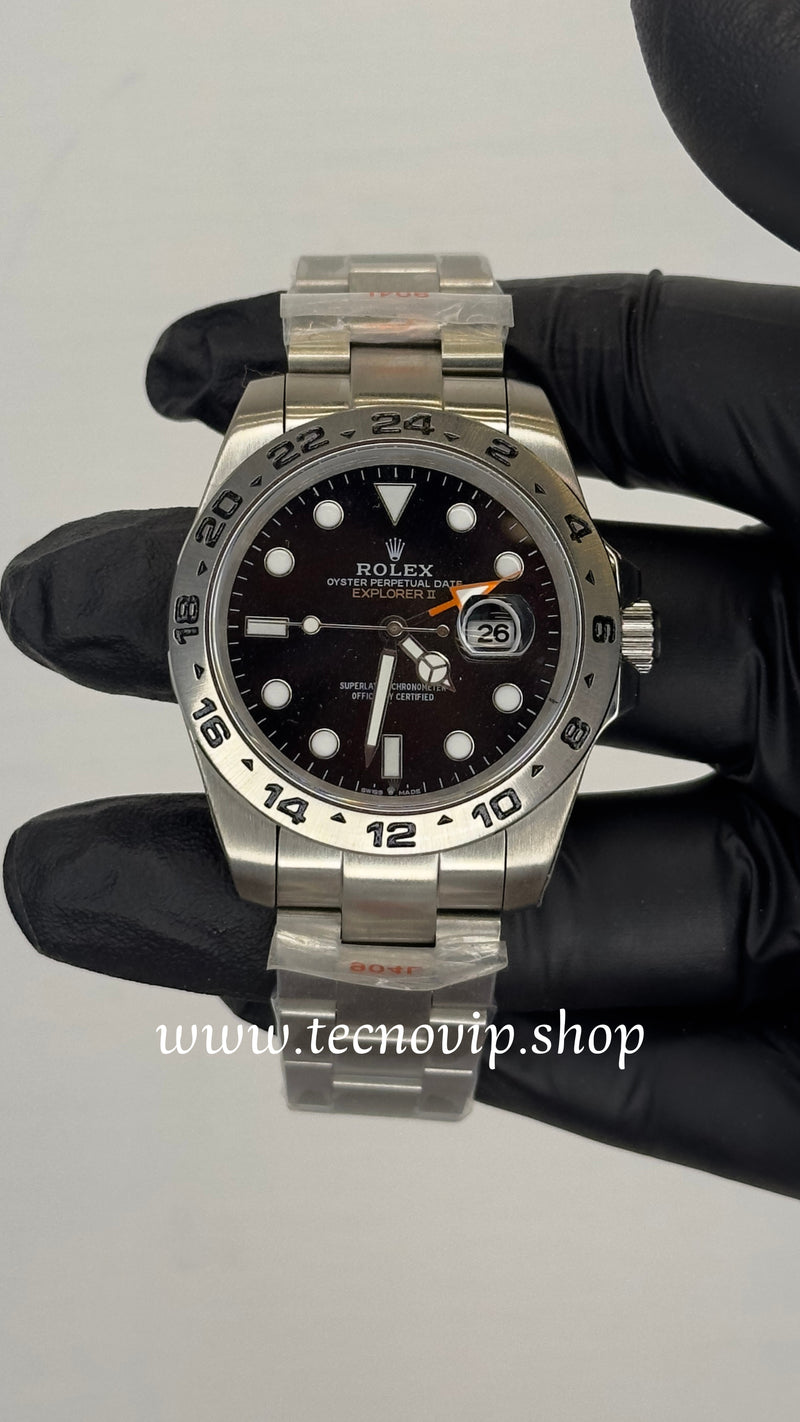 ROLEX EXPLORER II SILVER AND BLACK AAA