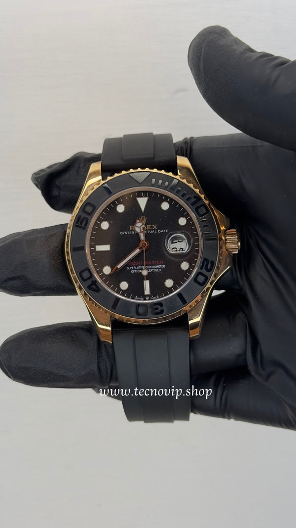 ROLEX SUBMARINER OYSTERFLEX BLACK COMBINADO AAA