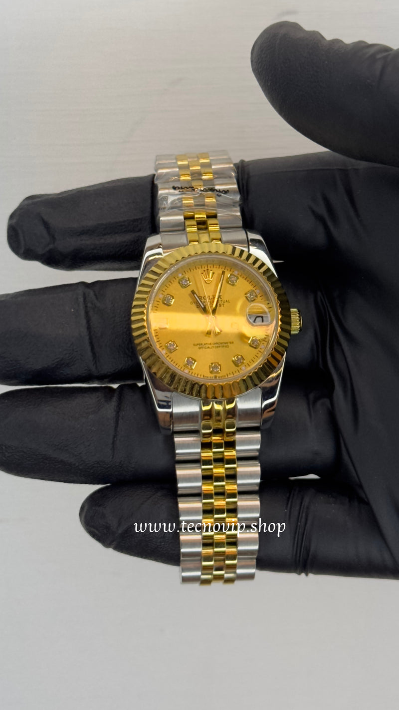 ROLEX PRESIDENCIAL GOLD COMBINADO (MUJER) AAA