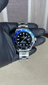 ROLEX SUBMARINER BLACK BLUE/BLACK