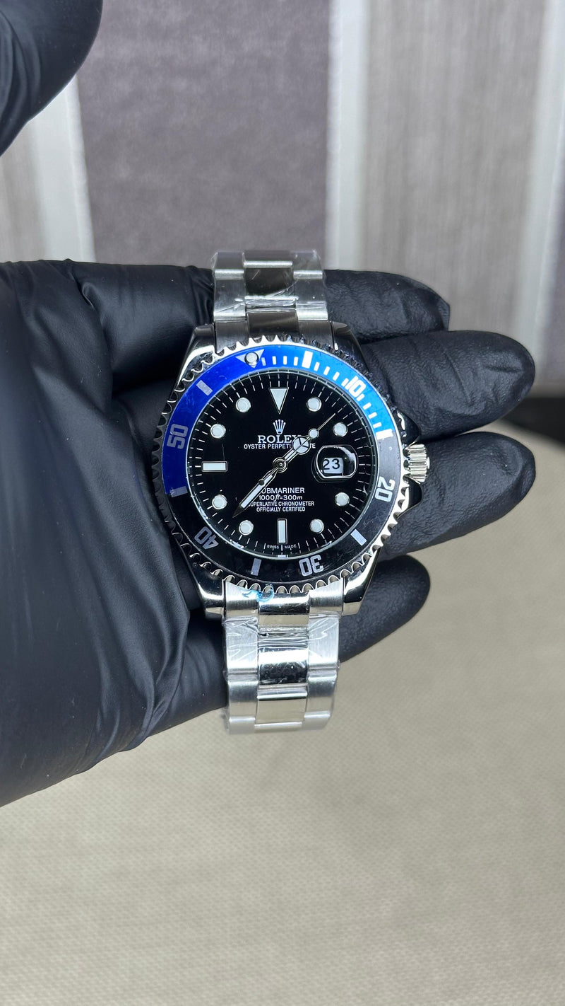 ROLEX SUBMARINER BLACK BLUE/BLACK