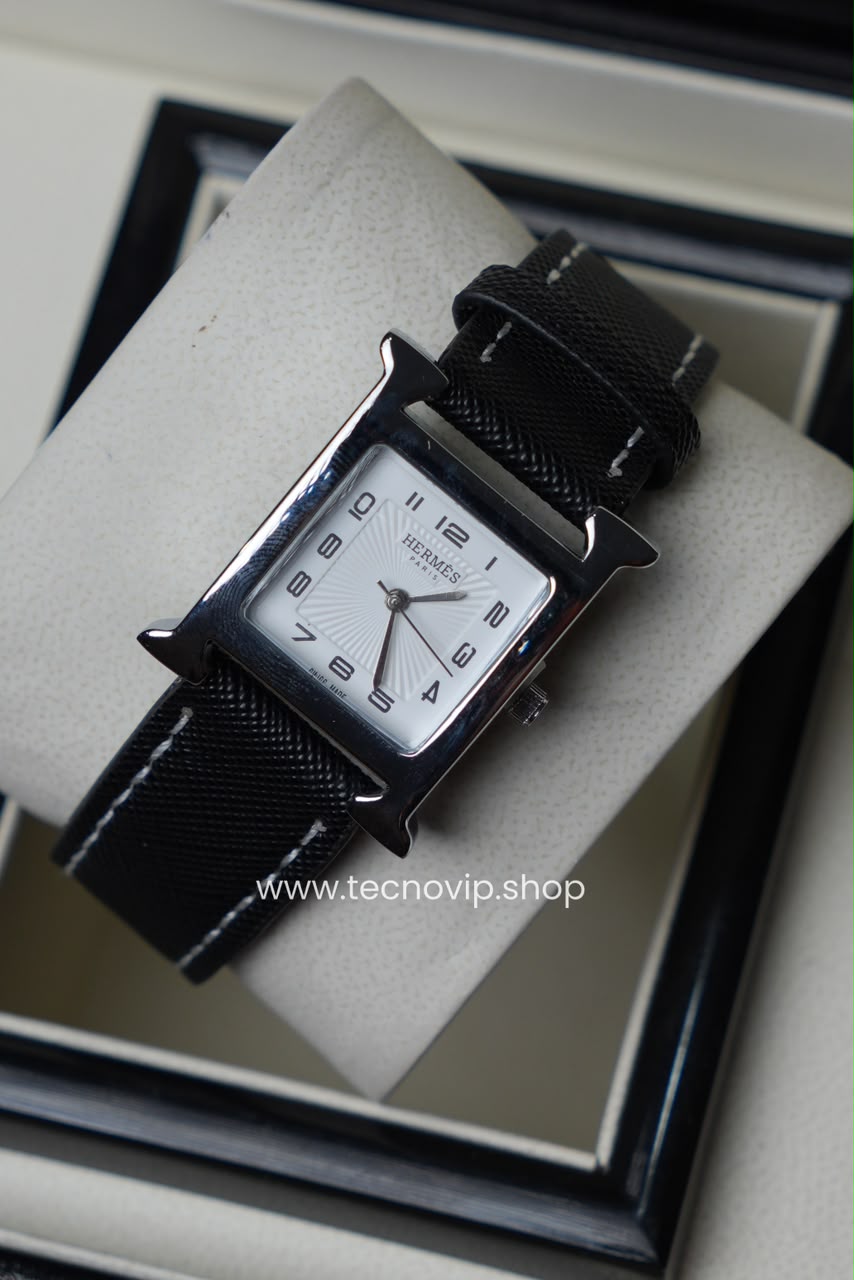 Hermes Tank Black Silver