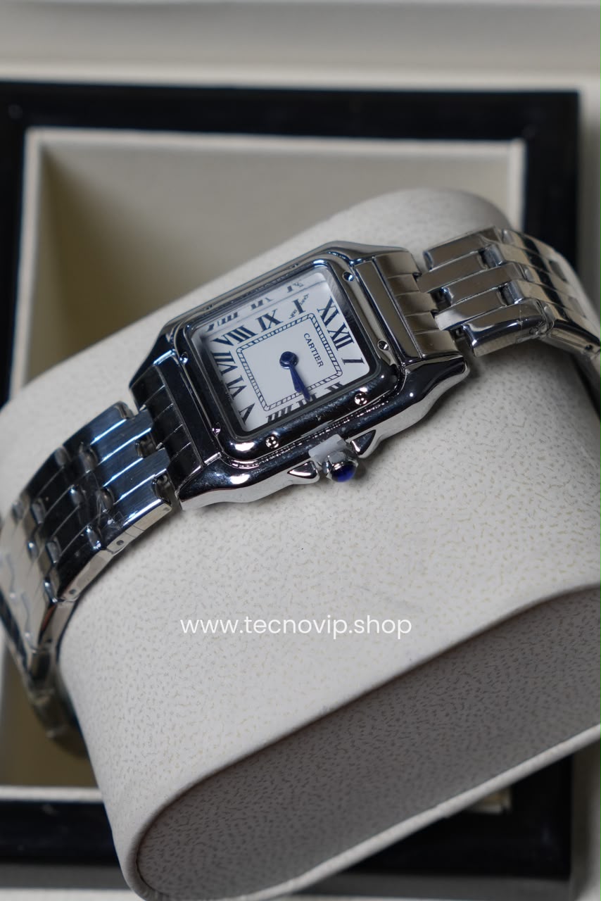 CARTIER SILVER AND WHITE (MUJER)