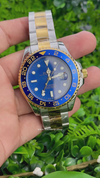 ROLEX GMT-MÁSTER BLUE COMBINADO