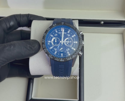TAG Heuer Carrera Calibre Heuer 01 Chronograph Blue Touch Edition