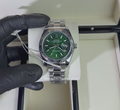 ROLEX DATEJUST GREEN PALMERA SEMIAUTOMÁTICO
