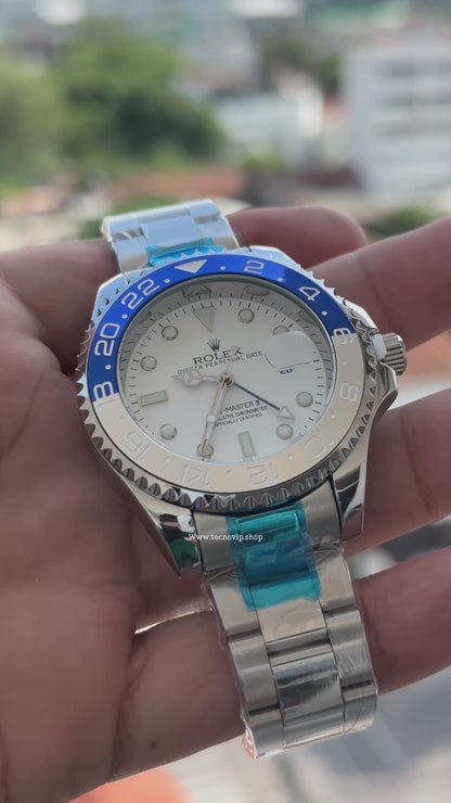 ROLEX GMT-MÁSTER WHITE BLUE