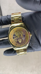 ROLEX SKELETON GOLD GOLD(AUTOMATICO)