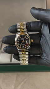 Rolex Girl Black Combinado