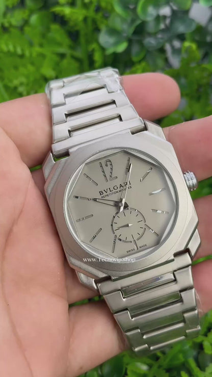 BVLGARI SILVER CRONOGRAF SILVER