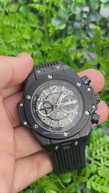 HUBLOT BLACK CRONOGRAF