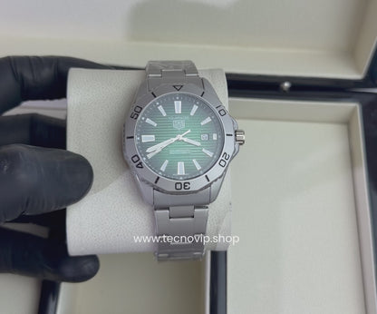 TAG Heuer Aquaracer Professional 200 Titanium Green degraded Semiautomático