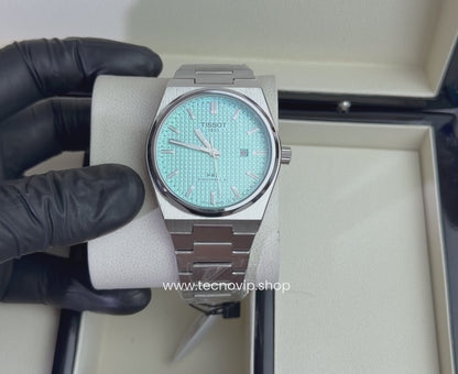 TISSOT PRX SILVER AND TIFFANY SEMIAUTOMÁTICO