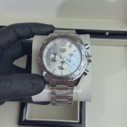 TAG Heuer Formula 1 Chronograph Indy 500 Silver and Silver