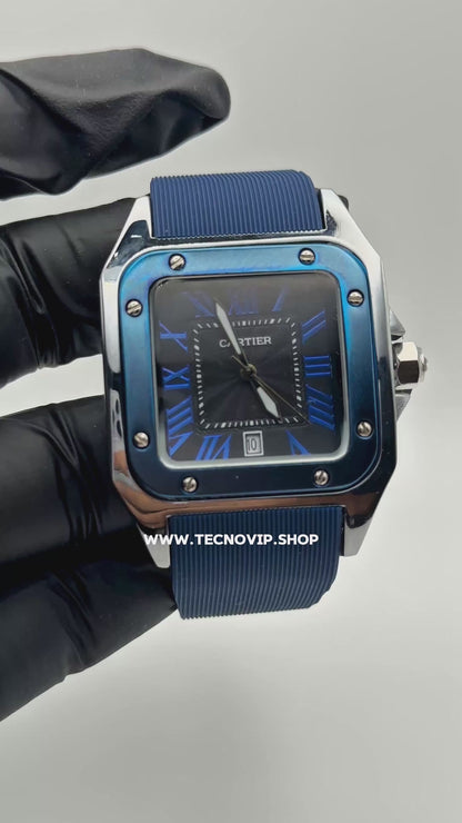 CARTIER SANTOS BLUE