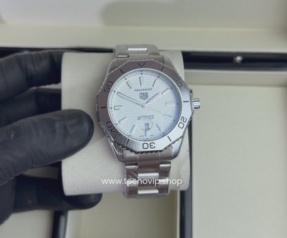 TAG Heuer Aquaracer Professional 200 Date Silver and White  Semiautomático