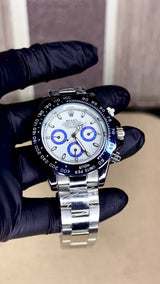 ROLEX DAYTONA WHITE AND BLUE