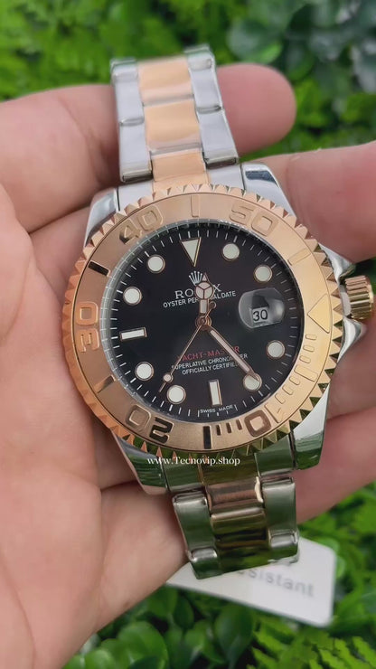 ROLEX YACH-MASTER  CHOCOLATE BLACK SEMIAUTOMÁTICO