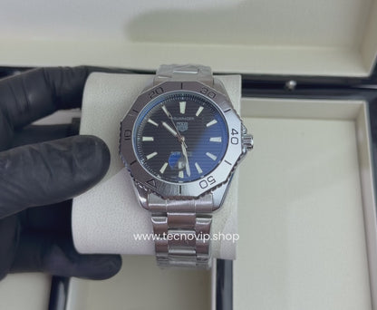 TAG Heuer Aquaracer Professional 200 Date Silver and Black Semiautomático