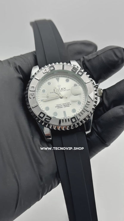 ROLEX YACHT-MASTER OYSTERFLEX WHITE