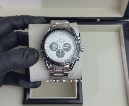 Omega Speedmaster Anniversary Series "Silver And White Snoopy Award" 50th Anniversary