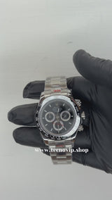 ROLEX DAYTONA SILVER AND BLACK AAA