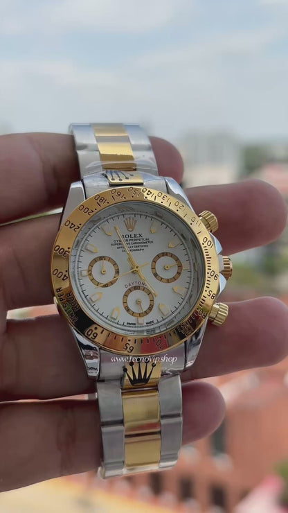 ROLEX DAYTONA PANDA GOLD