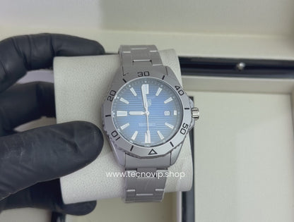 TAG Heuer Aquaracer Professional 200 Titanium Blue degraded Semiautomático