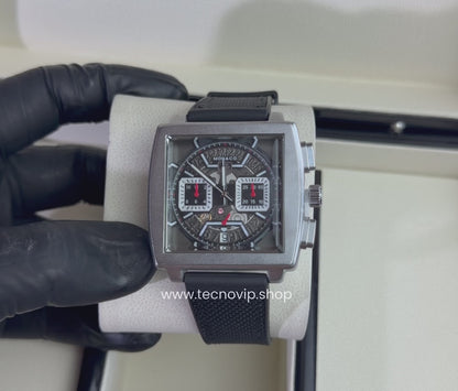 TAG Heuer Monaco Cronógrafo Esqueleto Black Silver