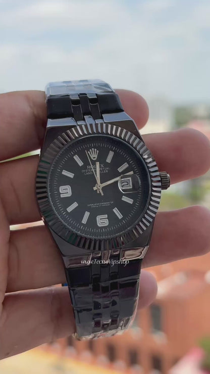 ROLEX LAND DWELLER BLACK BLACK