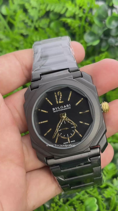 BVLGARI BLACK CRONOGRAF