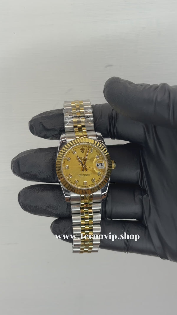 ROLEX PRESIDENCIAL GOLD COMBINADO (MUJER) AAA