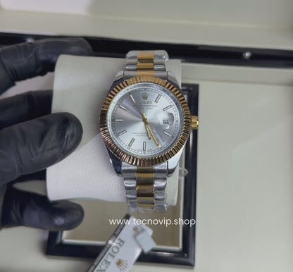 ROLEX DATEJUST WHITE COMBINED SEMIAUTOMÁTICO