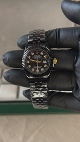 Rolex Girl Black gold